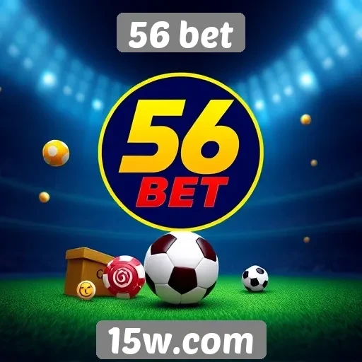Variedade de jogos disponíveis na 56 bet
